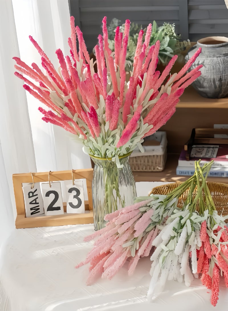 6 PCS PE Foam Artificial Lavender Flowers - Image 1